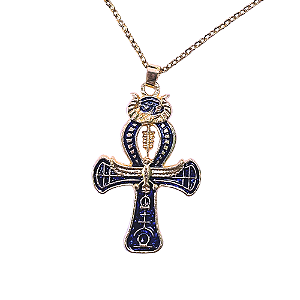 Cruz Ansata - Colar