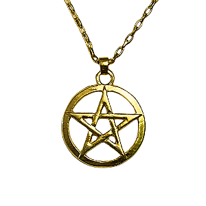 Colar Pentagrama Pequeno