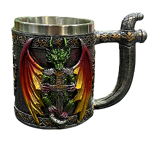 Caneca Dragão de Espada