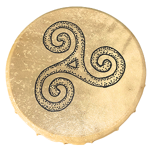 Tambor Lakota Triskle