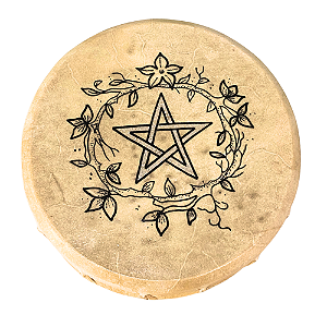 Tambor Lakota Pentagrama