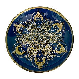 Incensário de Vidro Buda