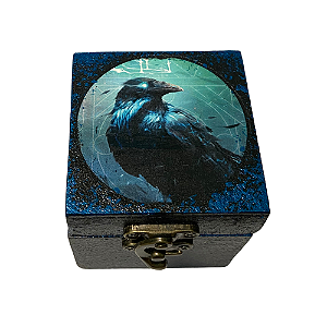 Caixa de Espelho Corvo da Bruxa
