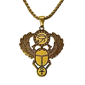 Colar - Escaravelho Egípcio Místico