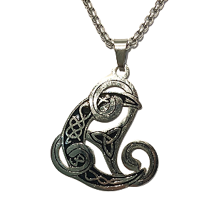 Talismã Lua com Triskle