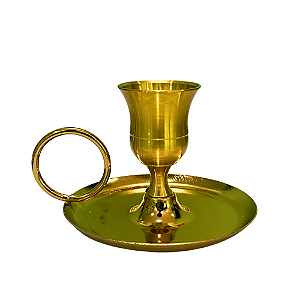 Castiçal em aço Inox