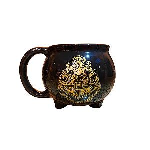 Caneca Caldeirão Hogwarts