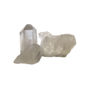 Ponta de Cristal Pequena - Quartzo Transparente