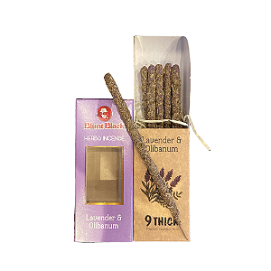 Incenso Natural Blunt Black - Lavanda e Olíbano