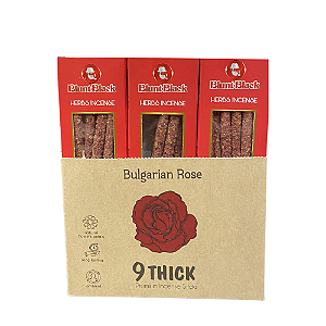 Incenso Natural Blunt Black - Rosa Búlgara