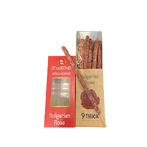 Incenso Natural Blunt Black - Rosa Búlgara