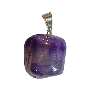 Pingente de Cristal - Ágata Roxa