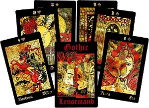 Gothic Lenormand - Baralho Cigano Gótico.