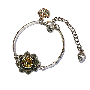 Pulseira de Azemec - Flor de Lótus