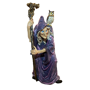 Baba Yaga com Coruja