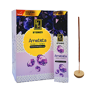 Incenso Linha Stones – Ametista