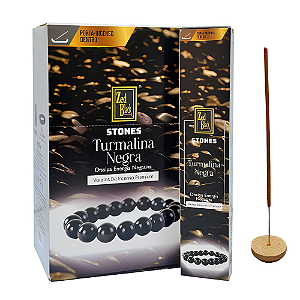 Incenso Linha Stones – Turmalina Negra