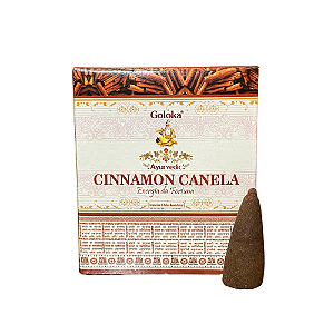 Incenso Cone Goloka - Canela