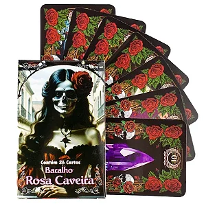 Baralho Rosa Caveira