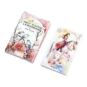 Sweet Blossom Lenormand - Baralho Cigano Doce Cerejeira