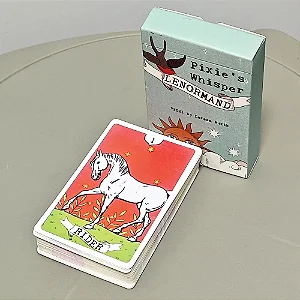 Pixie's Whisper Lenormand - Baralho Cigano Sussurros das Ninfas