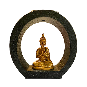 Incensário Cascata Buda Meditação