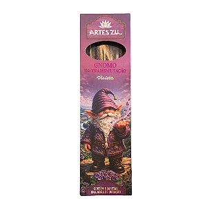 Incenso Linha Gnomos - Gnomo da Transmutação, Violeta
