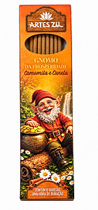 Incenso Linha Gnomos - Gnomo da Prosperidade, Camomila e Canela