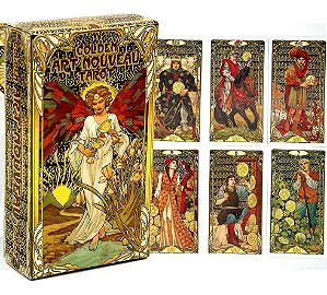 Golden Art Nouveau - Tarô Nova Arte Dourada