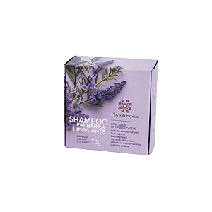 Shampoo em Barra Lavanda, Jasmim e Gerânio - Phytoterápica