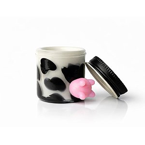 POTE DE VIDRO VACA 2 45MM X 48MM MODELO GRANDE
