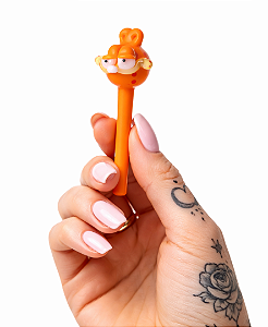 PITEIRA DE VIDRO GARFIELD MEIA "FASE" CLÁSSICA 8CM