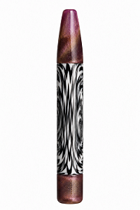 PITEIRA WIGWAG REVERSE B&W BOCAL LAPIS PURPLE 10MM X 7CM