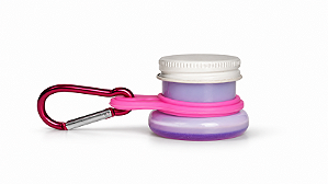 POTE / CHAVEIRO TIPO SLICK PINK SLYME 3,5CM