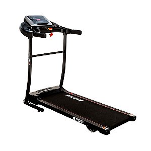 Esteira Ergométrica Kikos E700c Dobrável Com Inclinação Manual, 12 Programas, Display Led, Usb e Suporta Até 90kg