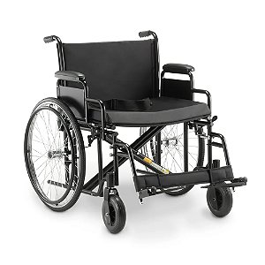Cadeira De Rodas Dobrável para Obeso Até 180kg D500 Dellamed
