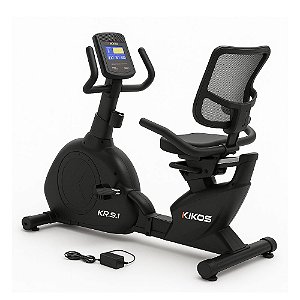 Bicicleta Ergométrica Display Lcd Com Velocidade, Distância, Cronômetro e Calorias Kr9.1 Bivolt Kikos