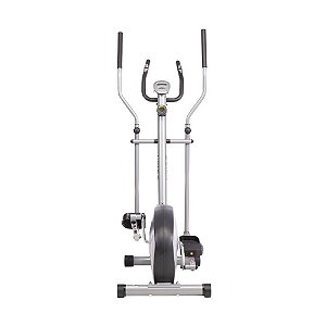 Elíptico Magnético Kikos 2.0, 8 Níveis de Tensão, Display Lcd, Passada 30cm Cinza