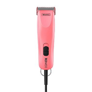 Máquina de Tosa Animal Pet Romeo Bivolt Wahl Rosa