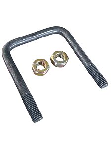 Abraçadeira De Ferro C/ 2 Porcas - 013011001 - Vence Tudo