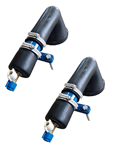 2 Ponteiras Completas Marcador De Linha / Espuma Tecnomark - 1400000