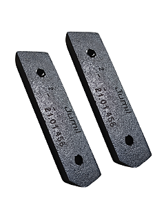 KIT 2 CUNHAS DA FACA