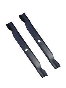 Kit 2 Lâminas Faca Trator Husqvarna 18 Hp / 20 Hp / Lth1842