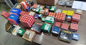 Lote De Rolamentos Diversos Tinkem Fag Skf Nsk Ina Agco