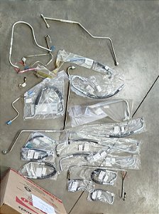 Lote de Tubos de injeção, retorno, combustivel e bomba para motores tratores e colheitadeiras.