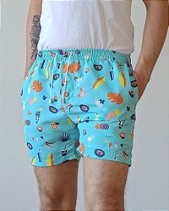 Short estampado Drinks