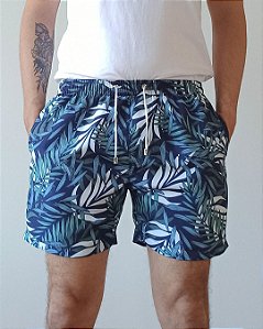 Short estampado Praia Brava