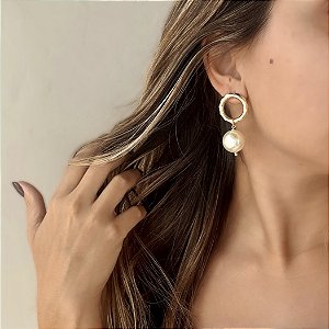 Brinco Pérola Pendente