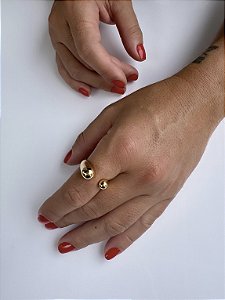Anel Regulável Dora Dourado