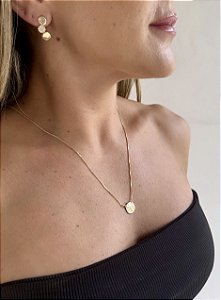 Escapulário São Bento Dourado